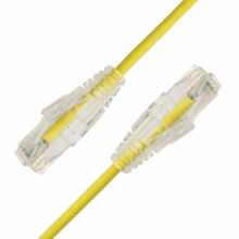 Ultra Thin Cat6A 28AWG UTP Ethernet Network Cable/Cat6A Patch Cord